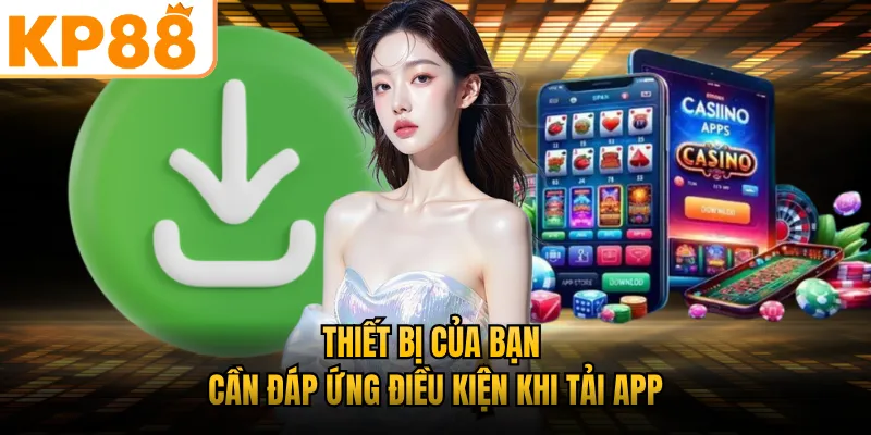 Thiết bị của bạn cần đáp ứng điều kiện khi tải app